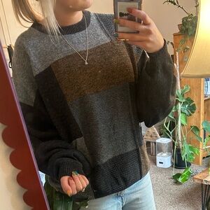 Bill Blass Men's Multi-Tone Sweater